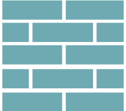 Icon Brick Work Teal